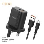 RCE20-C 18W Quick TypeC+USB Dual Port +Type C Cable