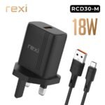RCD30-M 18W Quick Charger + Micro Cable