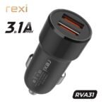 RVA31 Car Charger Dual USB port