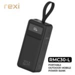RMC30-L 30000mAh 22.5W Quick Charge with Light
